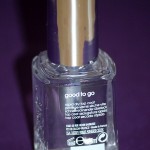 Essie Good to Go : mon premier sèche vite !