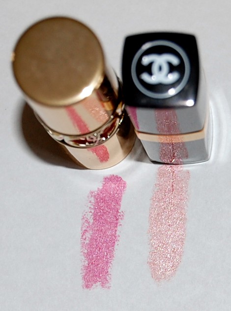 swatch rouge volupte shine