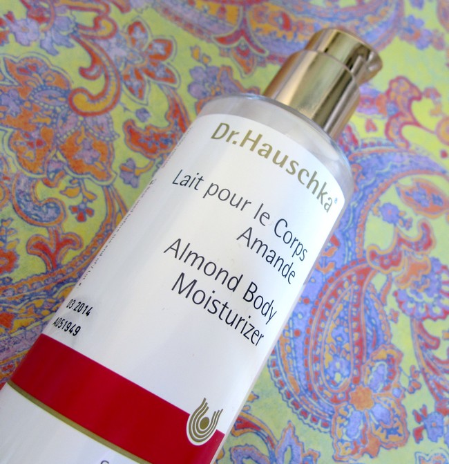 lait corps amande dr hauschka